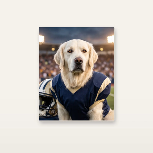 All-Star Dog Portrait Canvas